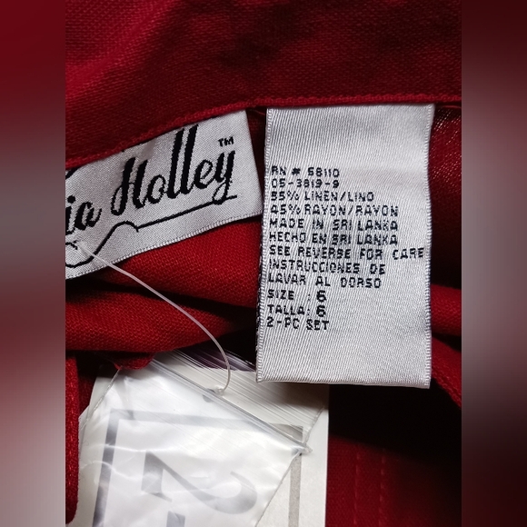 Victoria Holley 2pc Reversible Dress Set/Size 6/Floral, Long/ NWT - Picture 4 of 11